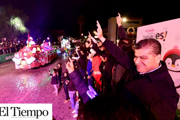 Desfile ‘luz y magia’ reúne a 600 mil en siete municipios