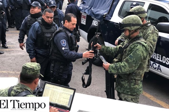 Ejército toma control de policías en Morelos