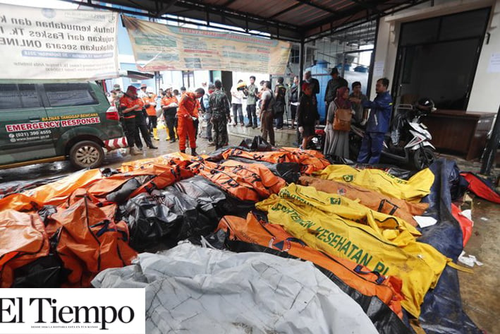 Sismo golpea Indonesia tras tsunami que dejó 222 muertos