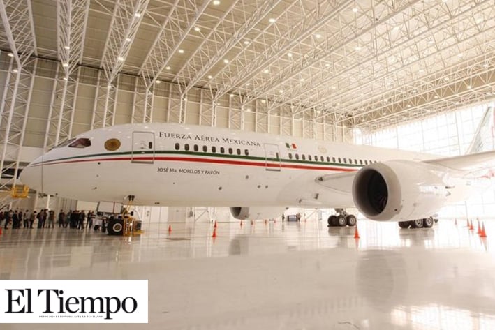 Gobierno de AMLO arranca la venta del avión presidencial