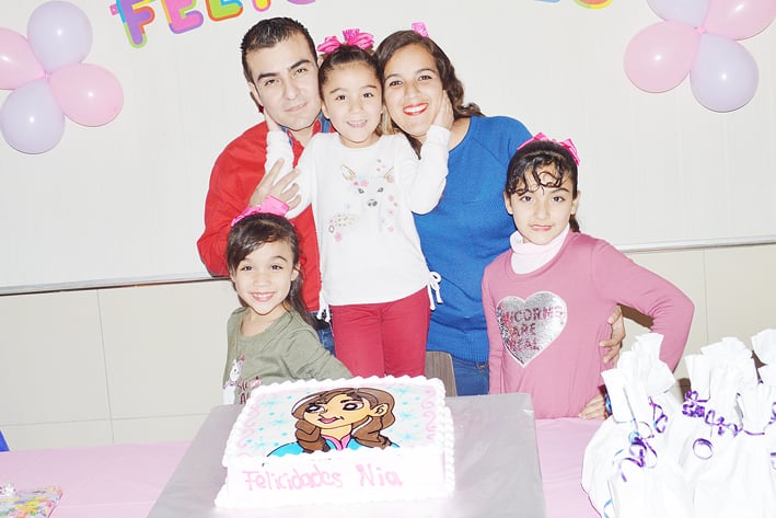 Nia Cazares González Cumple 6 años