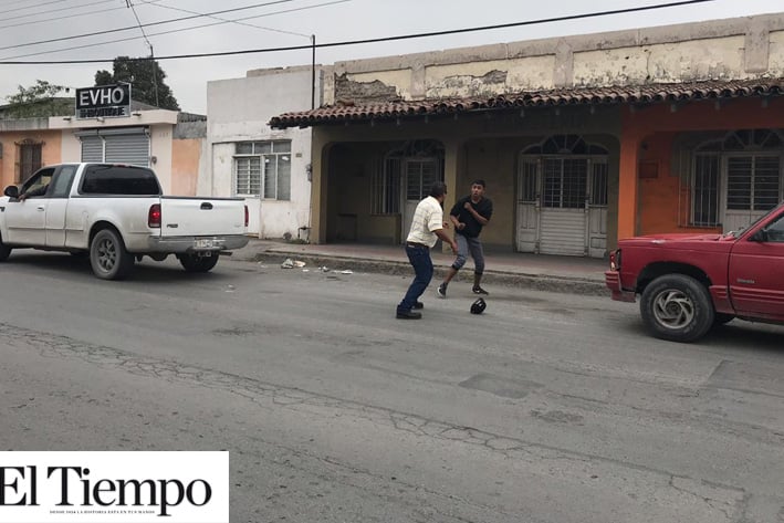 Zafarrancho en Zona Centro; Intentaban detener a ladrón