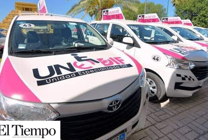 Ponen a disposición taxis UNEDIF