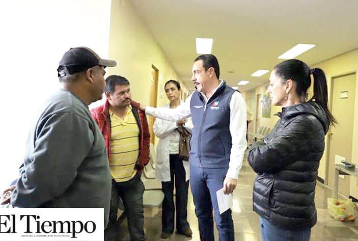 Gobernador de Hidalgo visita en hospital a heridos por explosión