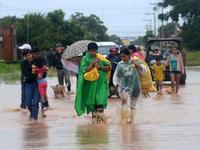 Emergencia en Bolivia; lluvias dejan 25 muertos y varios desaparecidos