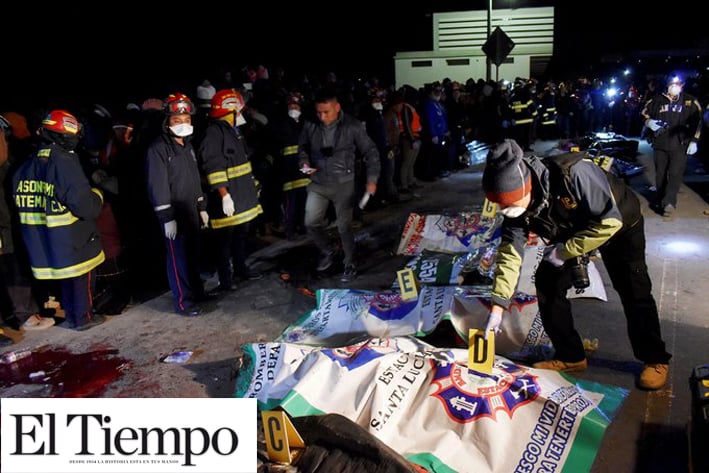 Detienen a chofer que atropelló a 30 personas en Guatemala
