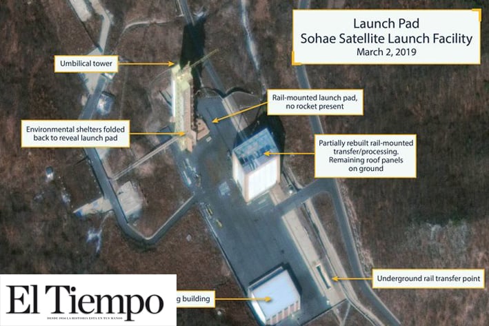 Prepara Corea del Norte lanzamiento desde base