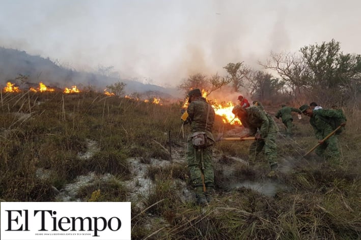 Registran 23 incendios forestales en las ultimas horas en Guerrero