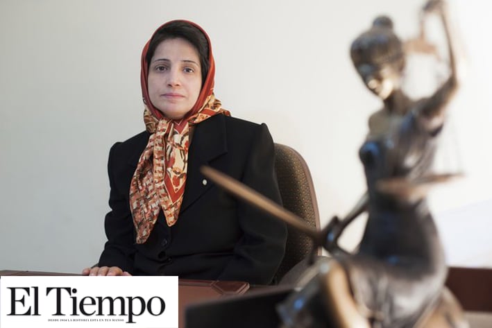 Por defender a mujeres castigan con 7 años de prisión a abogada en Irán