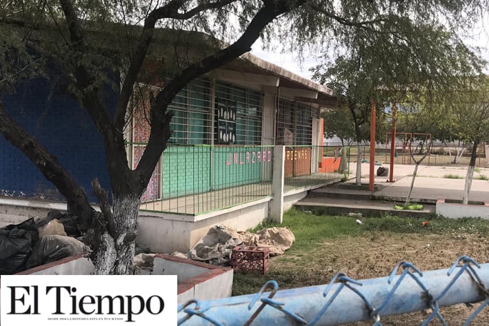 Abandona SEP Preescolar Lázaro Cárdenas del Río
