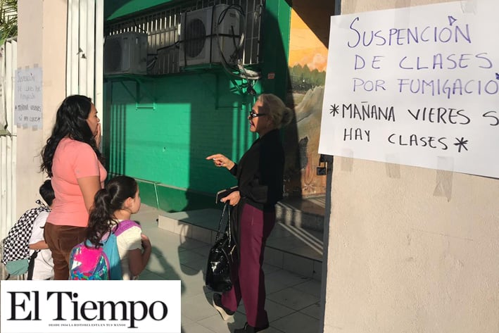 Plaga de chinches suspende clases en la primaria Francisco I. Madero