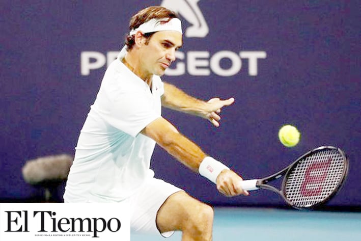 Federer está en semifinales