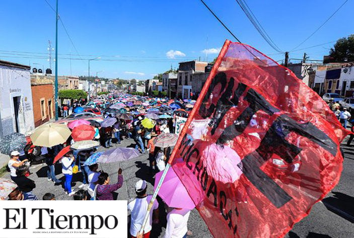Ajustan gasto de Michoacán para pagar a la CNTE