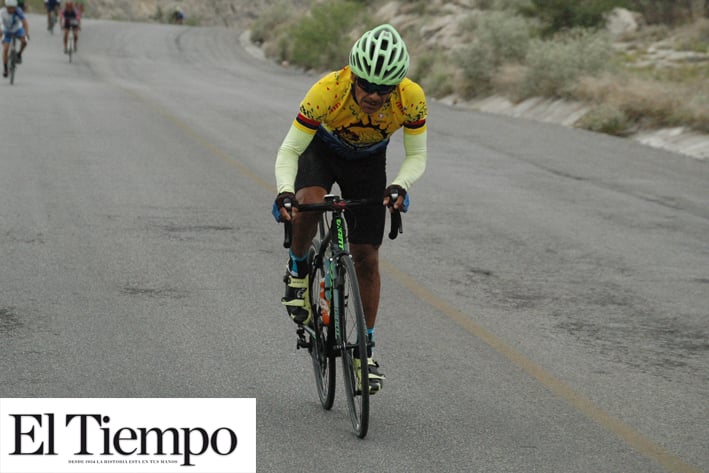 Heriberto Medina triunfa en ciclismo