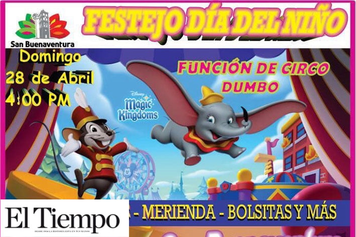 ‘Volará’ Dumbo por San Buena