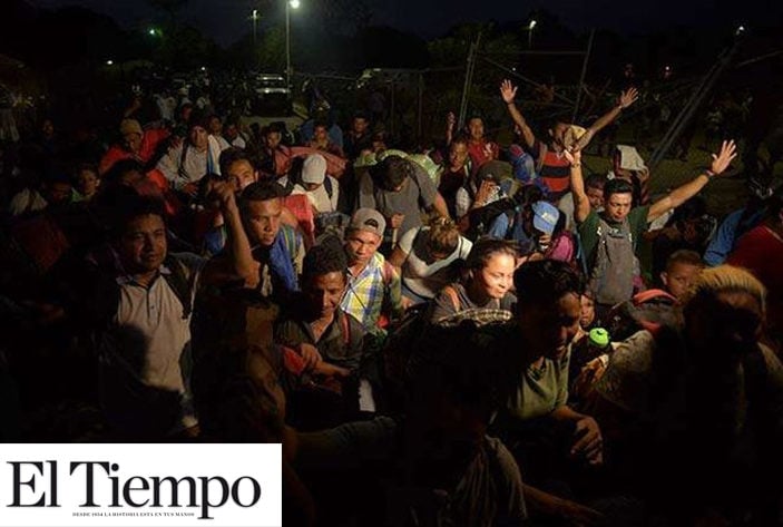 Rescatan a 338 migrantes en Chiapas