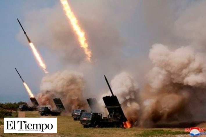 Corea del Norte dispara por segunda vez misiles de corto alcance