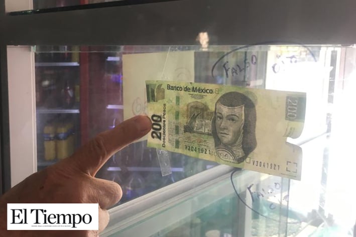 Sin control la circulación de billetes falsos de 200