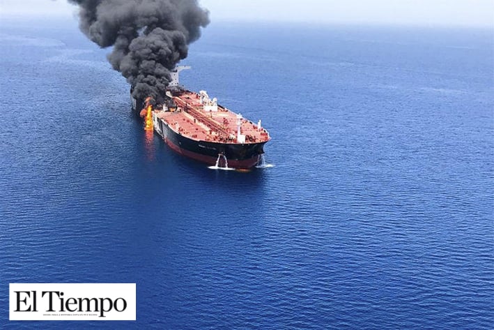 Trump asegura tener pruebas de que Irán atacó a buques en el golfo de Omán