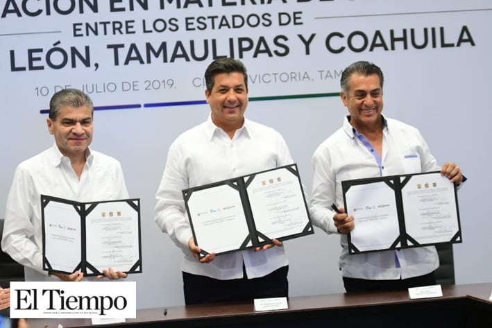 Coahuila firma convenio de seguridad