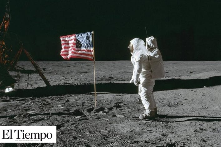 Celebran 50 años de huella del hombre en la Luna