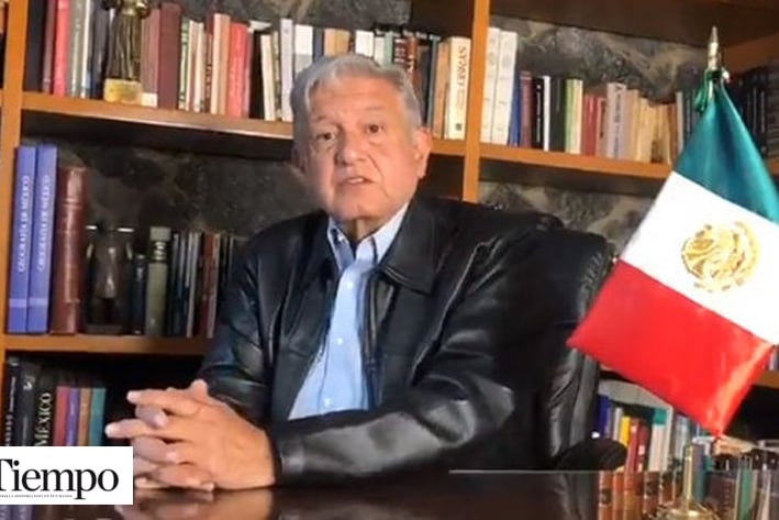 Afirma López Obrador que hay mano negra en protestas de la Policía Federal
