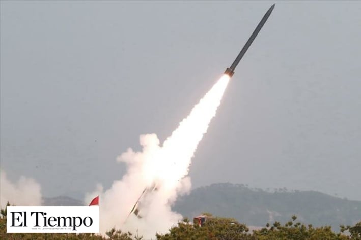 Norcorea lanzó dos proyectiles desde su costa oriental: Corea del Sur