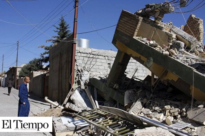 Sacude terremoto magnitud 5.7 a Irán y deja un muerto
