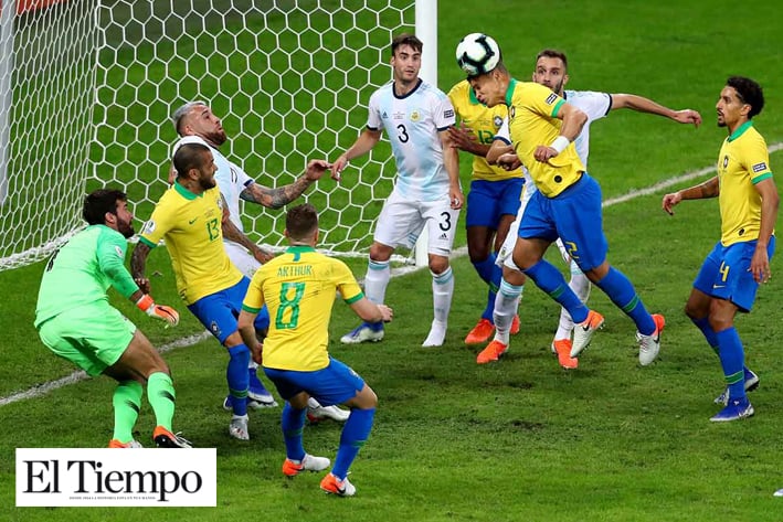 Brasil en la final de Copa América