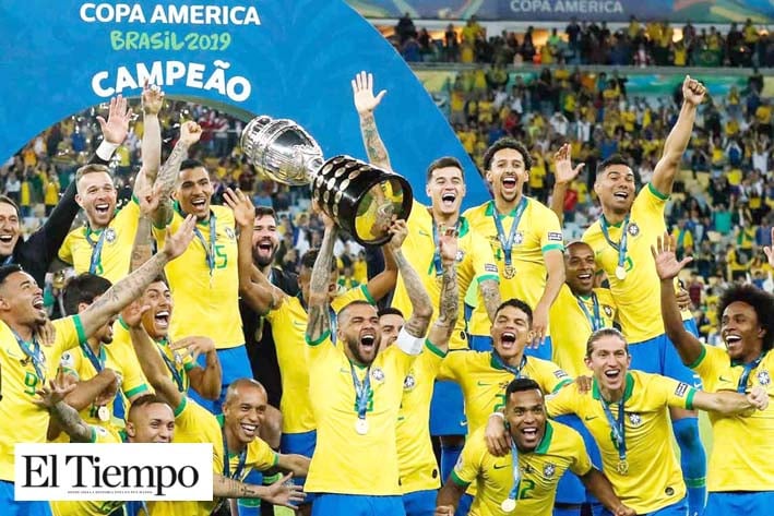 Brasil levanta la Copa América