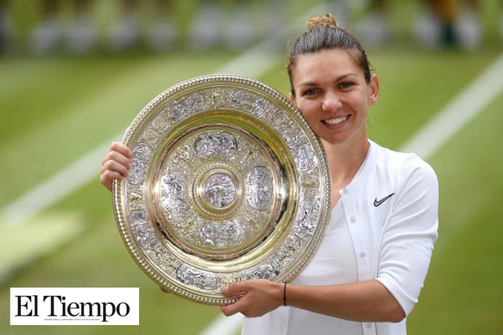 Simona Halep la mejor de Wimbledon