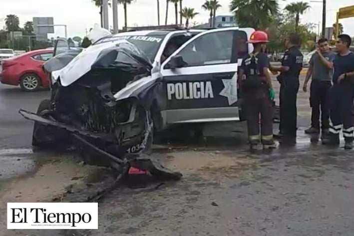 Policía Municipal culpa de choque a Fuerza Coahuila
