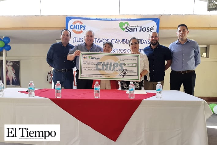Otorga CHIP’S fuerte donativo de 55 mil al Asilo de Ancianos