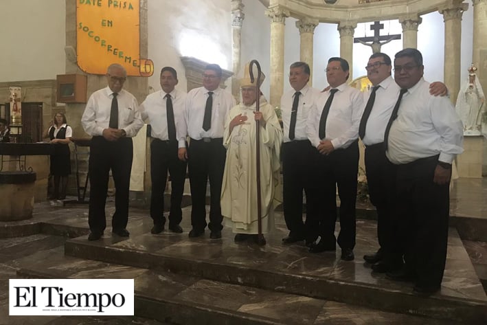 Oficia misa el Obispó Fray Raúl Vera López