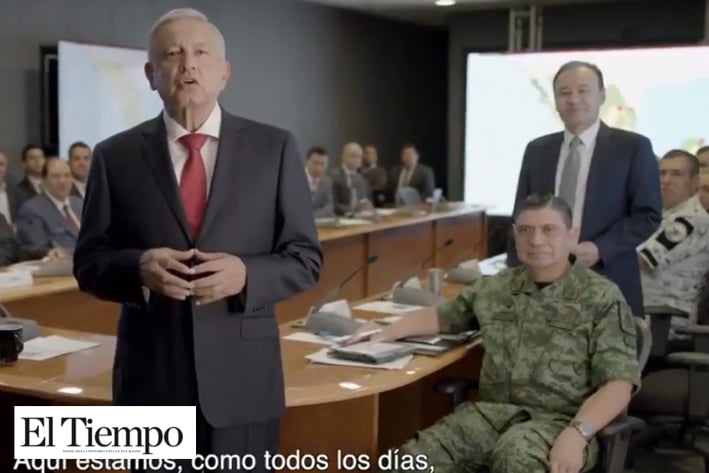 Heredamos un país muy maleado, pero trabajamos por la paz: López Obrador