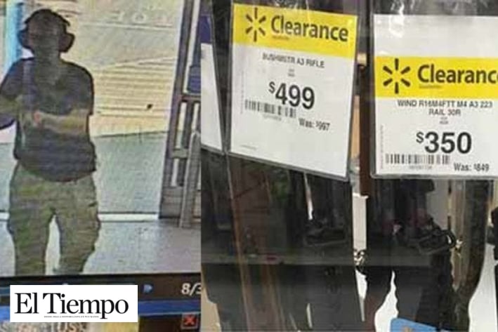 Walmart no dejará de vender armas pese a tiroteos en dos de sus tiendas