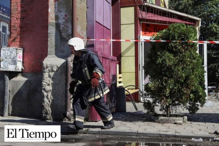 Incendio en hotel de Ucrania se cobra la vida de nueve personas