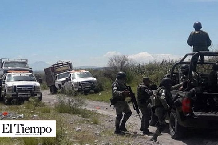 Robatrenes desarman y agreden a elementos de la Guardia Nacional, en Tlaxcala