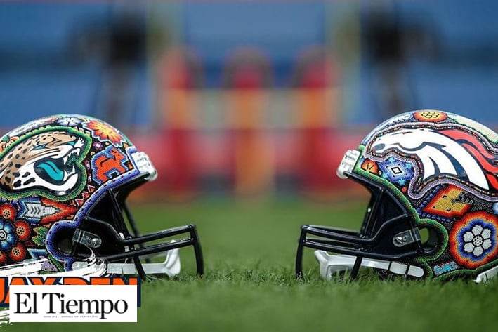 Broncos y Jaguares diseñan cascos en NFL