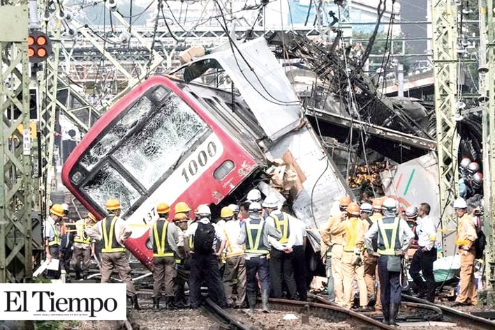 Encontronazo entre un tren y un camión deja un muerto y más de 30 heridos en Japón