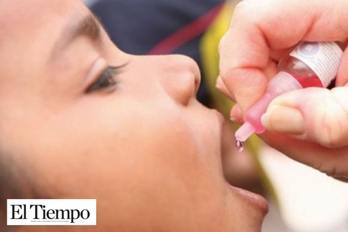 Anuncian vacunación contra la poliomielitis