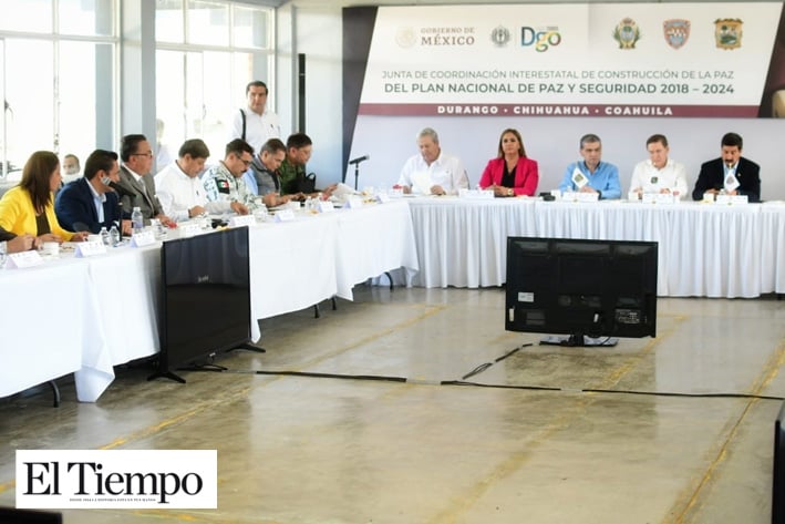 Coahuila, Durango y Chihuahua coordinan esfuerzos por la Paz