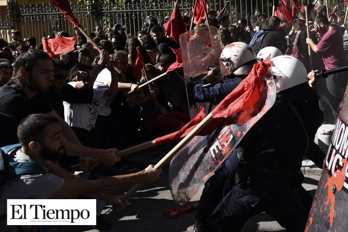 Violentas protestas ponen en jaque a Grecia
