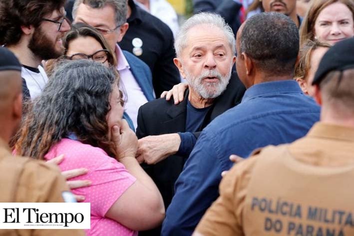 Lula da Silva, tras 1 año y 7 meses preso queda en libertad