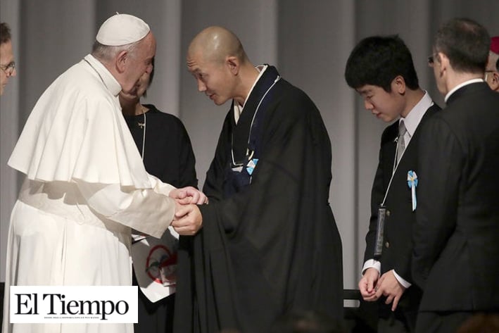 Poseer armas atómicas es inmoral: Se pronuncia el papa Francisco contra arsenales nucleares en Hiroshima