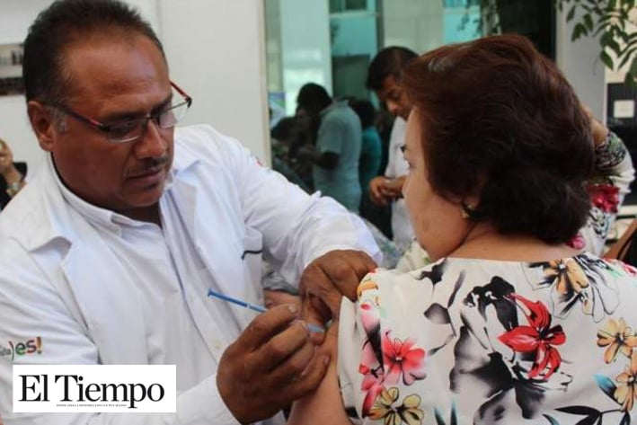 Refuerza Salud aplicación de vacunas contra influenza