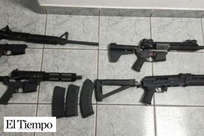 Detienen a estadounidense traficando armas en Sonora