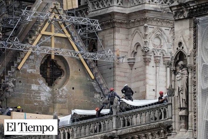 Posibilidades de restaurar por completo Notre Dame son del 50%, dicen autoridades