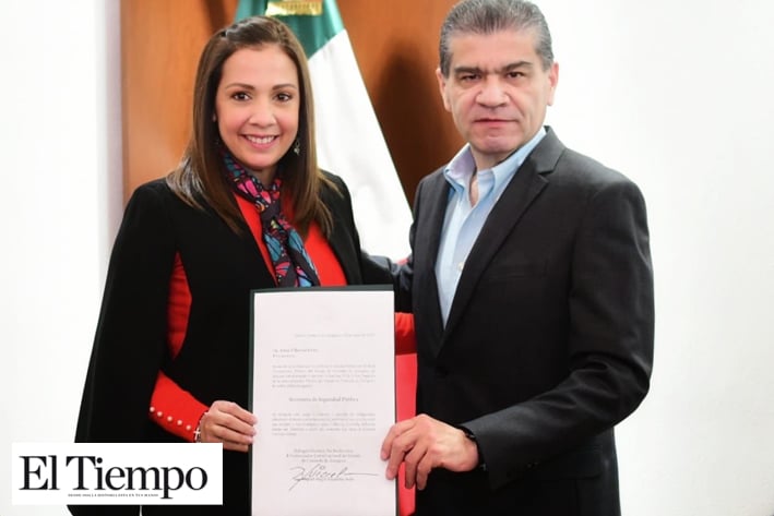 Nombra MARS a Sonia Villarreal Secretaria de Seguridad Pública