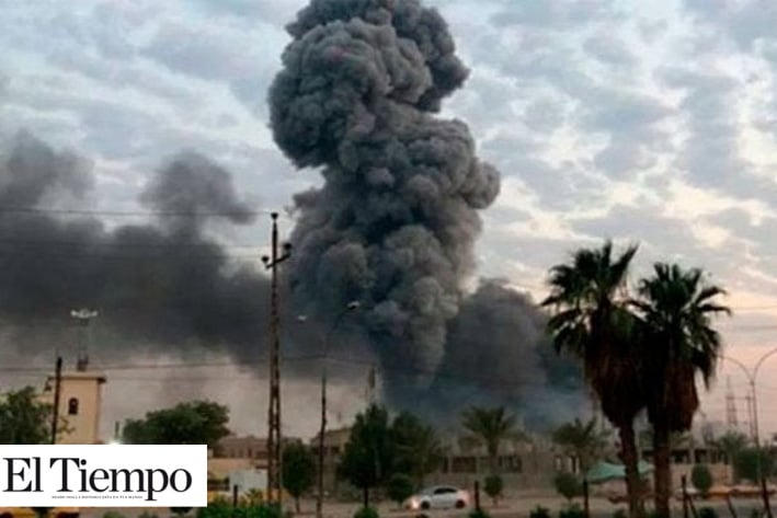 Impactan misiles base militar de Irak que alberga tropas de Estados Unidos; hay 4 heridos